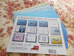 MICHAEL CLAY THOMPSON MCT Language Arts Posters (Laminated Surfaces): Set of 13
