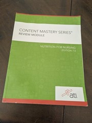 ATI Content Mastery Series Review Modules – 4 Books – RN Nursing 2019