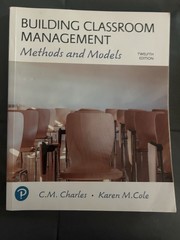 Pearson Building Classroom Management: Methods and Models 12th Ed PB MyLab
