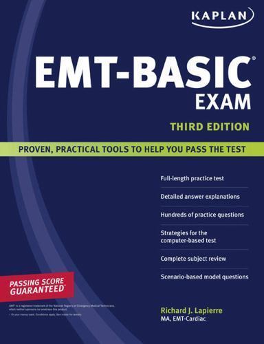 Kaplan EMT-Basic Exam, Lapierre, Richard, 9781419552540