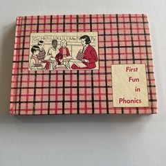 Vintage Phonics Textbook- First Fun In Phonics – For Grade One 1971 Hardback USA