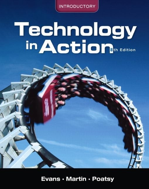 Technology In Action Introduct – GOOD
