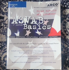 ARCO ASVAB Basics 5th Edition Study Guide Book by Ronald & Steffi Kaprov