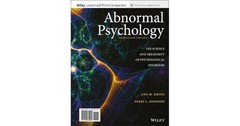 Abnormal Psychology : The Science and Treatment of Psychological Disorders by…