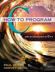 C: How to Program by Deitel, Paul; Deitel, Harvey