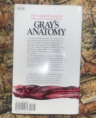 Gray’s Anatomy Paperback Running Press Henry Gray 1901 Illustrated Textbook