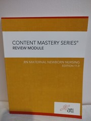 ATI Content Mastery Series Review Modules 2019 Set 4 Books Study Test RN Nursing