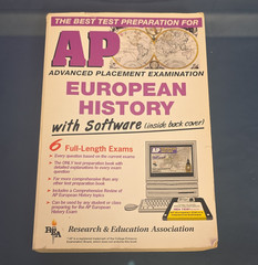 Research & Education Association AP European History Study Guide w/ Software