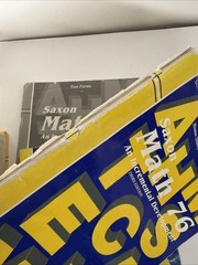 Saxon Math 76 SET (3rd Edition) * Textbook, Answer Key & Test Forms, Show WEAR