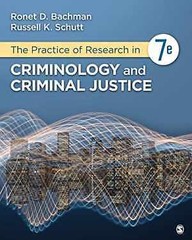 The Practice of Research in Criminology – Paperback, by Bachman Ronet D. – Good