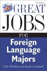 Great Jobs for Foreign Language Majors (Great Jobs Forx20AC – GOOD