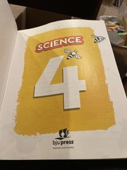 BJU Press Science 4 Student Textbook Fifth 5th Edition