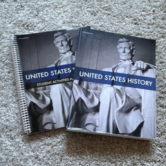 BJU Press United States History Student Activities Answer Key 5th Ed Spiral 2016