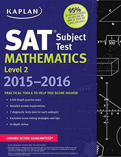 Kaplan SAT Subject Test Mathematics Level 2 2015-2016 (Kaplan Te