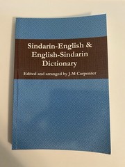 Sindarin Dictionary by J. M. Carpenter (2013, Trade Paperback)