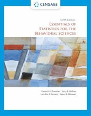 Essentials of Statistics for the Behavioral Sciences, Paperback by Gravetter,…