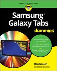 Samsung Galaxy Tab For Dummies (For Dummies (Computer/Tech)) – Paperback – GOOD