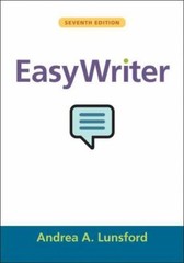 EasyWriter – 9781319149505, Andrea A Lunsford, spiral-bound