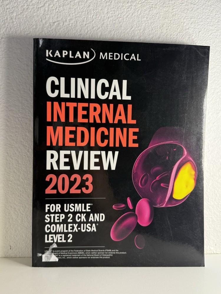 Clinical Internal Medicine Review 2023 By Kaplan Medical Level2/ O