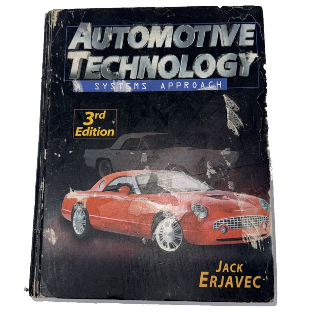 Vintage 1999 Automotive Technology A Systems Approach 3rd Edition Text Book