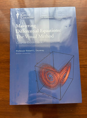 Great Courses Mastering Differential Equations The Visual Method DVDs + Book