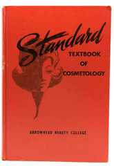 Vintage 1977 Standard Textbook Of Cosmetology Orange Hardcover Revised Edition