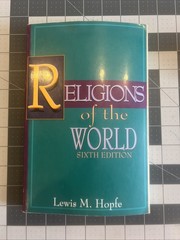 Book Religions Of The World Lewis M Hopfe With Photos 6 Edition Paperback