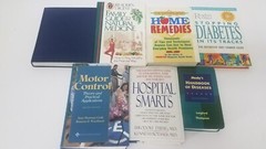 Lot Of Used Health, Medical Books. Home Remedies, Handbook Of Diseases, And More