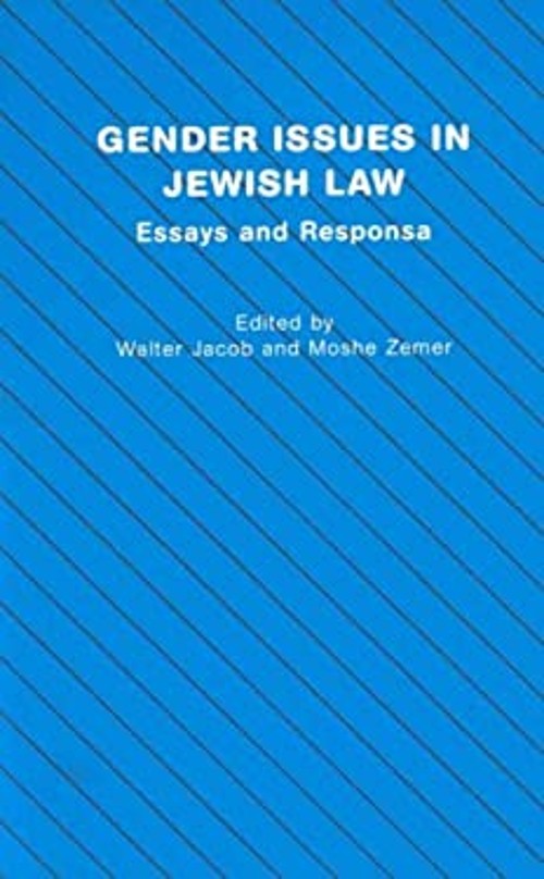 Gender Issues in Jewish Law : Essays and Responsa Paperback