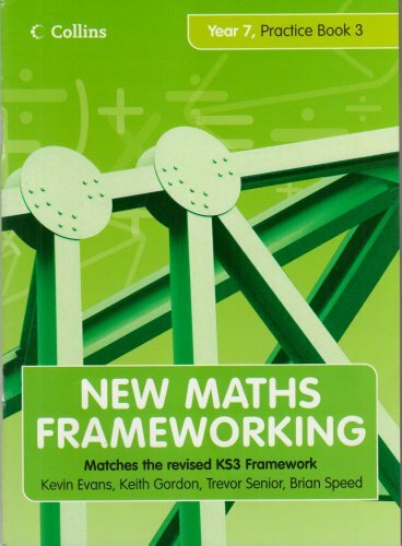 New Maths Frameworking – Year 7 Practice Book 3 (L… by Speed, Brian 0007267932