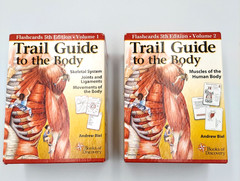 Trail Guide to the Body Flashcards 5th ed. Volume 1 & 2 cards Biel NEW SEALED