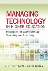 Managing Technology in Higher Education: – Hardcover, by Bates A. W. – Very Good