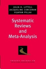Julia H. Littell Jacqueline Corcora Systematic Reviews a (Paperback) (UK IMPORT)