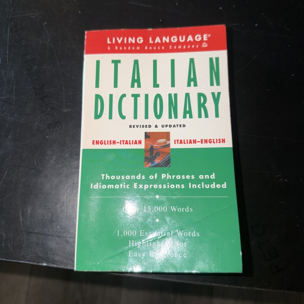 Living Language Ser.: Basic Italian Dictionary by Living Language Staff