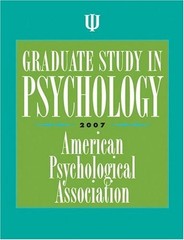 Graduate Study in Psychology 2 – GOOD