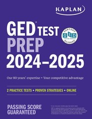 GED Test Prep 2024-2025 by Caren Van Slyke