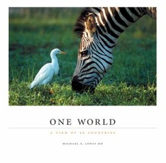 One World a View of 50 Countries Hardcover Michael S. Lewis