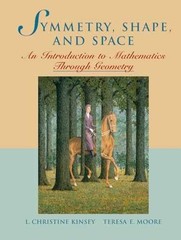 Symmetry, Shape and Space: – Hardcover, by Kinsey L.Christine; Moore – Very Good