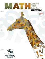 New Master Books MATH LESSONS FOR A LIVING EDUCATION Level 5 Workbook Homeschool