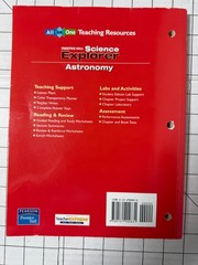Prentice Hall Science Explorer Astronomy All in One Teaching Resources Book 2005