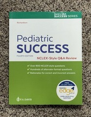 Pediatric Success NCLEX-Style Q&A Review 4th Ed Davis Q&A F.A. Davis 2015