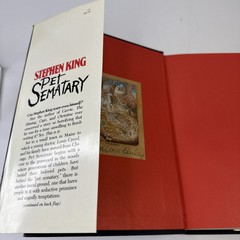 Pet Sematary by Stephen King Doubleday 1983 (Y43 Gutter Code)