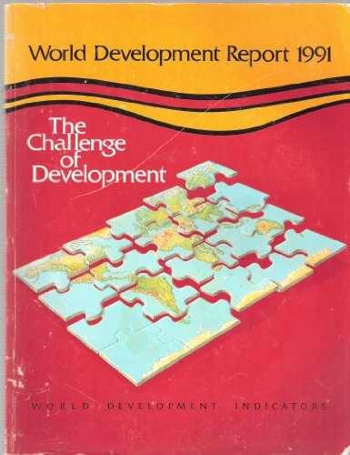 World Development Report, 1991: The – Paperback, by World Bank – Acceptable