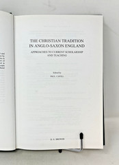 Christian Tradition in Anglo Saxon England LIKE NEW SHIPS FREE in US