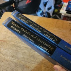 Weather Analysis & Forecasting Vol 1 & 2 Petterssen 2nd Edition Meteorology HC