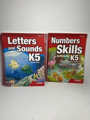 Abeka K5 Teacher’s Edition 2nd Ed Letters & Sounds + Numbers Skills Arithmetic
