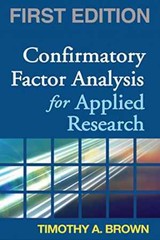 Confirmatory Factor Analysis for – Paperback, by Brown Timothy A. – Acceptable