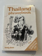 THAILAND PHRASEBOOK CUMMINGS paperback