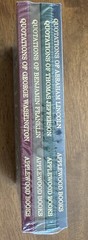 Quotations Of Applewood 4 Book Set Washington Jefferson Franklin Lincoln NEW!