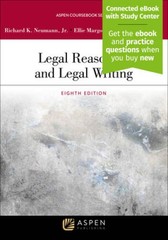 Legal Reasoning and Legal Writing (Aspen Coursebook) – Paperback – GOOD